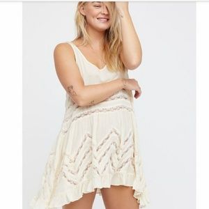 Free People Voile & Lace Trapeze Tank